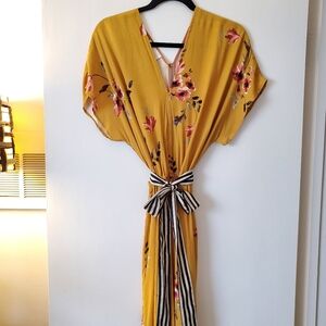 Anthropologie x Corey Lynn Calter Floral Print Jumpsuit